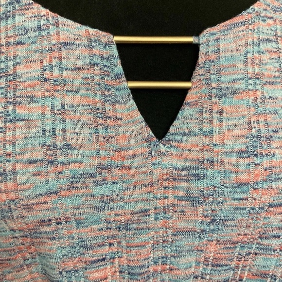 1-10 Ruby rd Colorful top blouse 1x - Picture 3 of 4